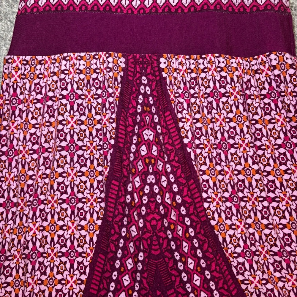 Athleta Women’s Rio Maxi Racerback Dress Small Raspberry Persia Pink Boho - Picture 6 of 12